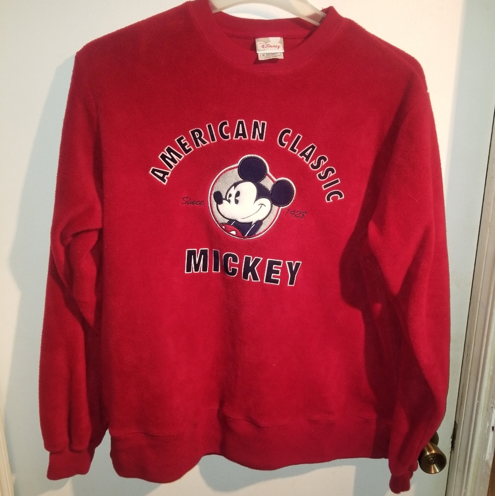 WOMEN'S  VINTAGE 1928" MICKEY MOUSE SWEATSHIRT  SZ.M